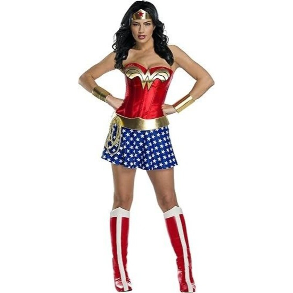 Rubies Charades DC Comics Wonder Woman Adult Costume SMALL As Shown Cosplay